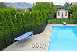 Swimming Pool Safety Fence In Ground Adjustable to Fit Around Any Size Or Shape