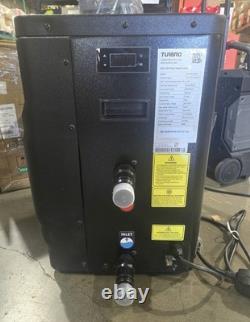 TURBRO, 20,000 BTU Electric Swimming Pool Heat Pump for Above and In Ground Pool