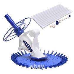 Topbuy Automatic Pool Cleaner Swimming Pool Vacuum Cleaner Inground Above Ground