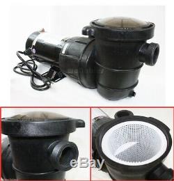 UL 115V 230V 2HP 1500W 4980GPH Inground Swimming Pool Water Pump with Strainer