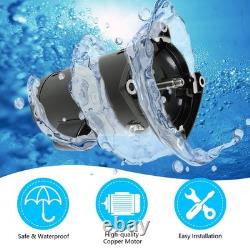 USQ1202 Pool Pump Inground 2HP Pool Pump Motor Square Flange Swimming 48Y Frame