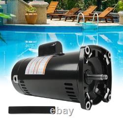 USQ1202 Pool Pump Inground 2HP Pool Pump Motor Square Flange Swimming 48Y Frame