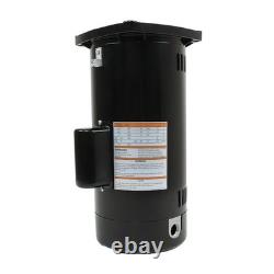 USQ1202 Pool Pump Inground 2HP Pool Pump Motor Square Flange Swimming 48Y Frame