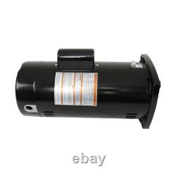 USQ1202 Pool Pump Inground 2HP Pool Pump Motor Square Flange Swimming 48Y Frame