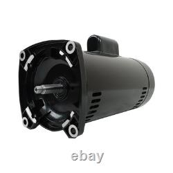 USQ1202 Pool Pump Inground 2HP Pool Pump Motor Square Flange Swimming 48Y Frame