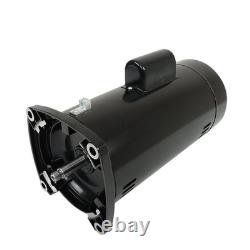 USQ1202 Pool Pump Inground 2HP Pool Pump Motor Square Flange Swimming 48Y Frame