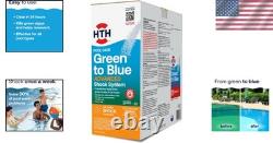 Ultimate Pool Transformation Green to Blue 2-Step Care Solution for All Pools