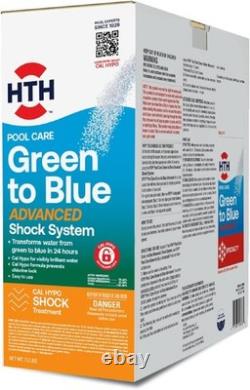Ultimate Pool Transformation Green to Blue 2-Step Care Solution for All Pools