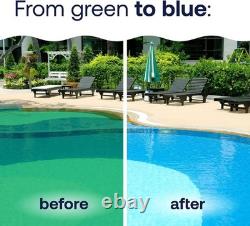 Ultimate Pool Transformation Green to Blue 2-Step Care Solution for All Pools