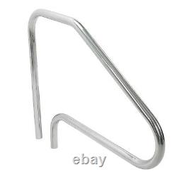 Universal Silver Swimming Pool Stainless Steel Ladder Step Handrail In-Ground
