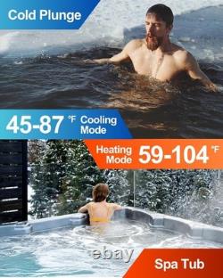 VARMINPOOL 40000BTU Swimming Pool Heat Pump 240V for Above Ground Pool 12000 Gal