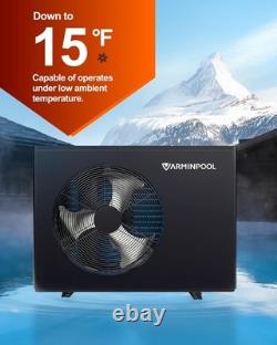 VARMINPOOL Above Ground Pool Heat Pump for Inground Swim Pool Heater 40000BTU