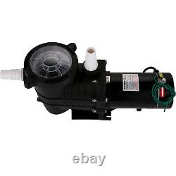 VEVOR 2HP Swimming Pool Pump Motor withStrainer Generic In/Above Ground 6657GPH
