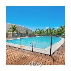 VEVOR 4x48ft Swimming Inground, Removable Child Safety Pool Fencing, 4FTx48FT