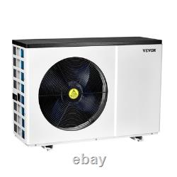 VEVOR Electric Pool Heat Pump 51200 BTU for Above and In Ground Pools Efficient