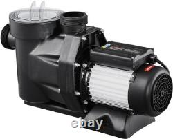 VEVOR In/Above Ground Pol Pump, 2 HP, Self Priming Single Speed Swimming Pool Pump