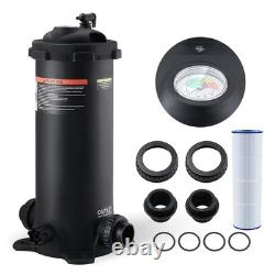 VEVOR Pool Cartridge Filter In/Above Ground Swimming Pool Filtration 50Sq. Ft