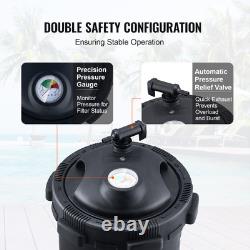 VEVOR Pool Cartridge Filter In/Above Ground Swimming Pool Filtration 50Sq. Ft