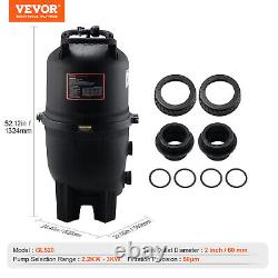 VEVOR Pool Cartridge Filter In/Above Ground Swimming Pool Filtration 525Sq. Ft