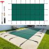 Vevor Safety Pool Cover Inground Pool 16x32 18x36 40x20 Optional Center End Step