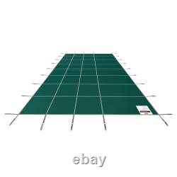 VEVOR Safety Pool Cover Inground Pool 16x32 18x36 40x20 Optional Center End Step