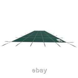 VEVOR Safety Pool Cover Inground Pool 16x32 18x36 40x20 Optional Center End Step