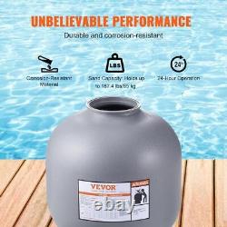 VEVOR Sand Built Tough 22 Sand Filter In-Ground Swimming Pool with 7-Way Valve