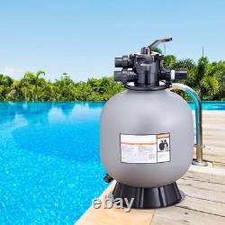 VEVOR Sand Built Tough 22 Sand Filter In-Ground Swimming Pool with 7-Way Valve