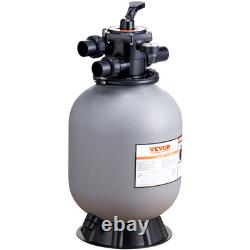 VEVOR Sand Filter 16 Above Inground Swimming Pool Sand Filter with 7-Way Valve