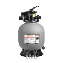 VEVOR Sand Filter 18 in Above Inground Swimming Pool Sand Filter 7-Way Valve