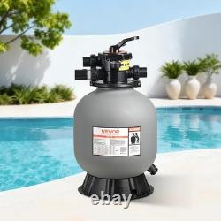 VEVOR Sand Filter 18 in Above Inground Swimming Pool Sand Filter 7-Way Valve VEVOR Sand Filter 18 in Above Inground Swimming Pool Sand Filter 7-Way Valve