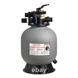 VEVOR Sand Filter 18 in Above Inground Swimming Pool Sand Filter 7-Way Valve