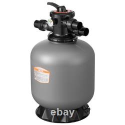 VEVOR Sand Filter 18 in Above Inground Swimming Pool Sand Filter 7-Way Valve