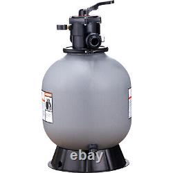 VEVOR Sand Filter 19 Above Inground Swimming Pool Sand Filter with 7-Way Valve