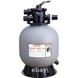 VEVOR Sand Filter, 19-inch, Up to 45 GPM Flow Rate, Above Inground Swimming Pool