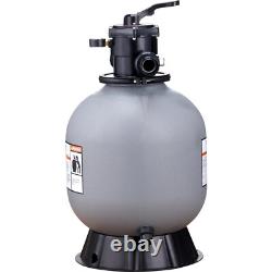 VEVOR Sand Filter, 19-inch, Up to 45 GPM Flow Rate, Above Inground Swimming Pool