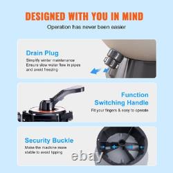 VEVOR Sand Filter 24 Above Inground Swimming Pool Sand Filter with 7-Way Valve