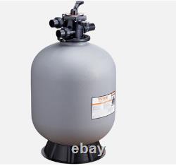 VEVOR Sand Filter 24 Above Inground Swimming Pool Sand Filter with 7-Way Valve
