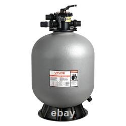 VEVOR Sand Filter 24 in Above Inground Swimming Pool Sand Filter 7-Way Valve