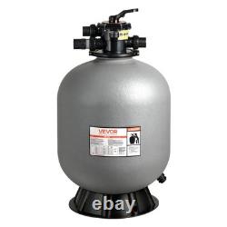 VEVOR Sand Filter 24 in Above Inground Swimming Pool Sand Filter 7-Way Valve