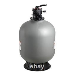 VEVOR Sand Filter 24 in Above Inground Swimming Pool Sand Filter 7-Way Valve