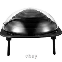 VEVOR Solar Dome Heater Inground/Above Ground Swimming Pool Water Heater Black