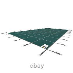 VEVOR Swimming Pool Cover 18 x 36 ft Safety Winter Pool Cover for In-Ground Pool