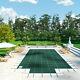Vevor Swimming Pool Cover 20' X 40' Safety Pool Cover With 4'x8' Center End Steps