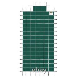 VEVOR Swimming Pool Cover 20' x 40' Safety Pool Cover with 4'x8' Center End Steps
