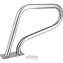 VEVOR Swimming Pool Hand Rail Stainless Steel Ladder Handrail Stair With Base