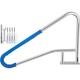 Vevor Swimming Pool Handrail 55x32 304 Stainless Steel Inground Grab Hand Rail