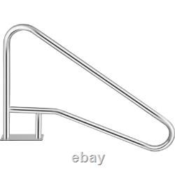 VEVOR Swimming Pool Handrail 55x32 304 Stainless Steel Inground Grab Hand Rail