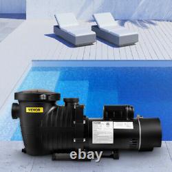 VEVOR Swimming Pool Pump 2HP 2-Speed Filter Pump withStrainer for In/Above Ground