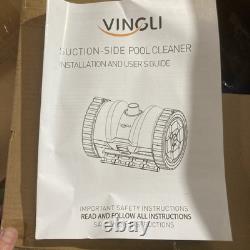 VINGLI Pool Cleaner Suction-Side Pool Vacuum Automatic Sweeper for Inground Swim